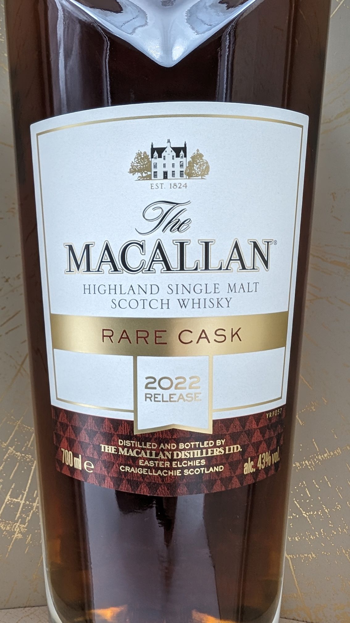 ザ マッカラン　 レア カスク 2022 リリース 43° 700ML【正規限定品専用箱入】The Macallan　 RARE CASK 2022 RELEASE 43% 700ml HIGHLAND SINGLE MALT SCOTCH WHISKY