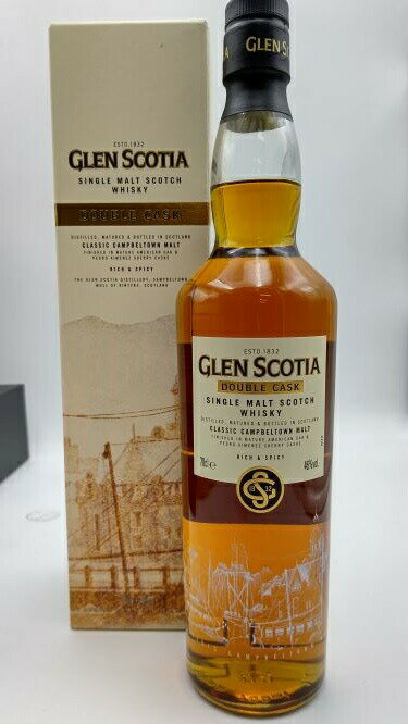 グレンスコシア ダブル カスク 46° 700ml【並行輸入品:専用箱入り】GLEN SCOTIA DOUBLE CASK 46% 700ml SINGLE MALT SCOTCH WHISKY