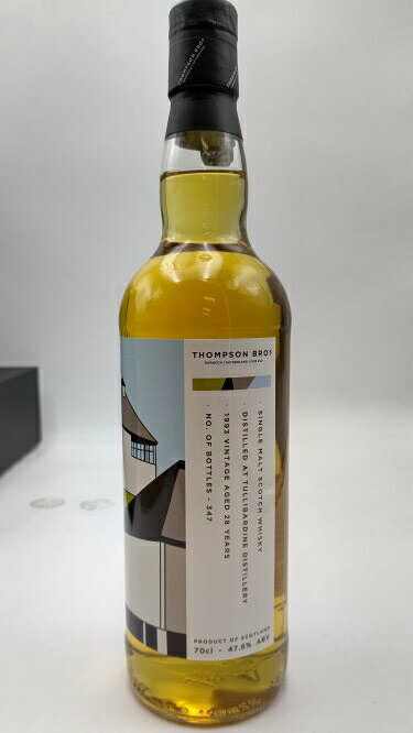 トンプソン ブラザーズ タリバーディン 1993 28年 47.6° 700ml 【限定品 】THOMPSON BROS TULLIBARDINE 1993 28Y 47.6% 700ml SINGLE MALT SCOTCH WHISKY