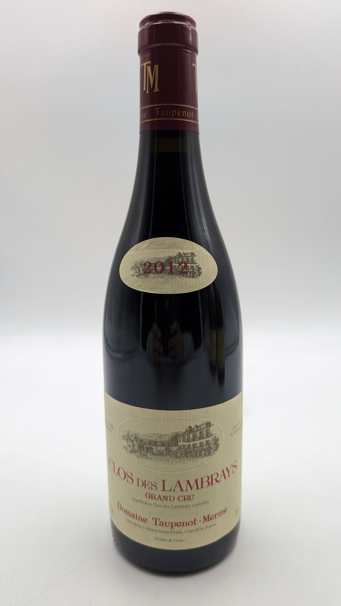 【超希少レアワイン】ドメーヌ トプノ メルム 　クロ デ ランブレイ グラン クリュ 　2012Domaine Taupenot Merme Clos des Lambrays Grand Cru【赤/ミディアムボディ】