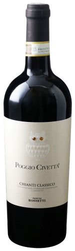 テヌーテ ロセッティ キアンティ クラッシコ ポッジョ チヴェッタ 　2020Tenute Rossetti Chianti Classico Poggio Civetta DOCG 