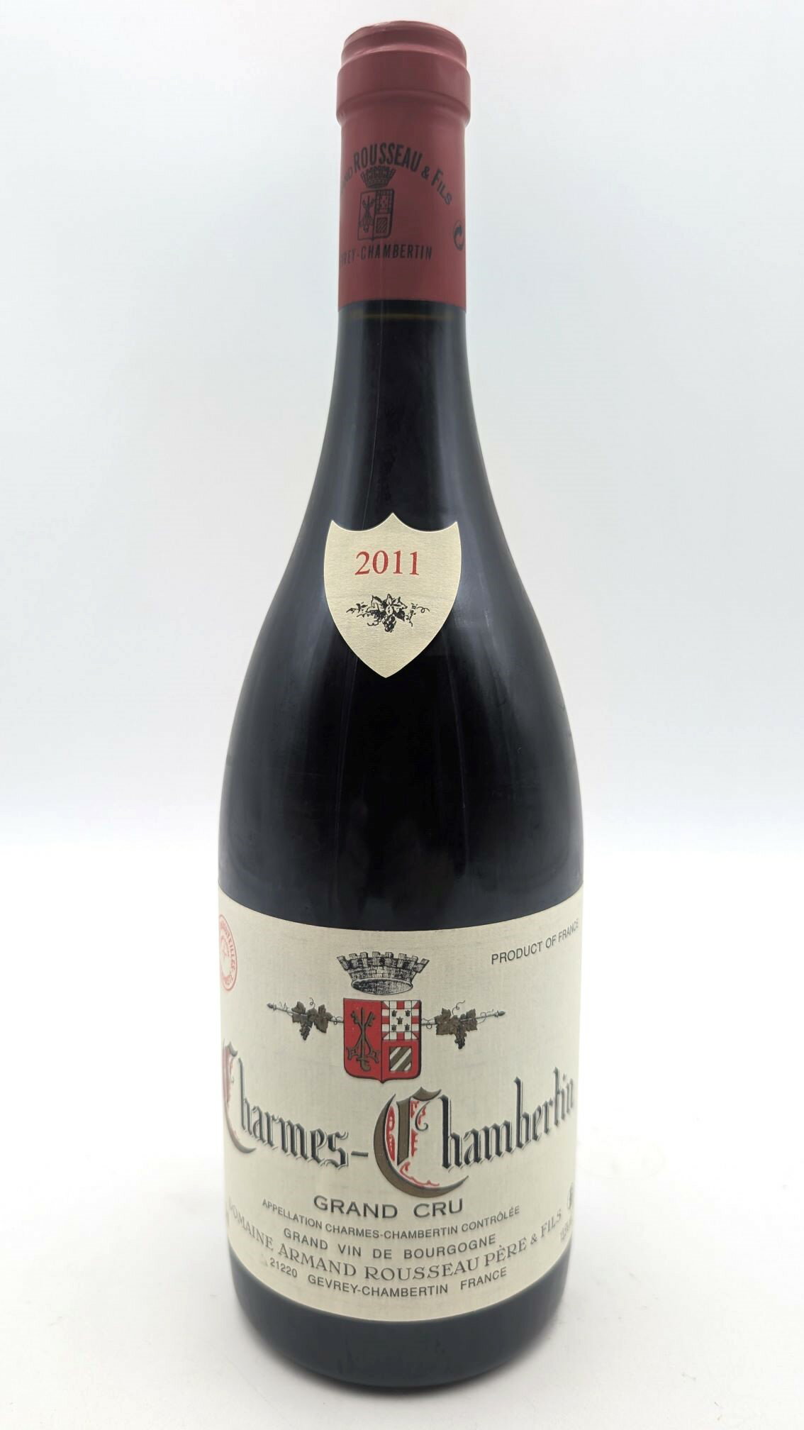 【希少レアワイン】アルマン ルソー 　シャルム シャンベルタン グラン クリュ　2011Domaine Armand Rousseau　 Charmes Chambertin Grand Cru【赤/フルボディ】