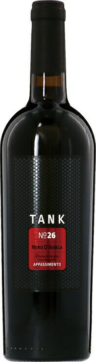 ミニーニ タンク ネロ ダーヴォラ アパッシメント タンク No.26 (2021)MININI TANK Nero d'avola Appassimento TANK No.26 【赤/フルボディ】