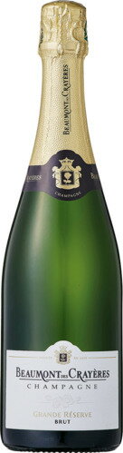 ボーモン デ クレイエール 　グランド レゼルヴ ブリュット NVBeaumont des Crayeres　 Grande Reserve Brut【白泡/辛口】