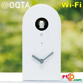 OQTA 鳩時計 置時計 HATO しろ Wi-Fi キズナ聞こえる鳩時計 思いだけを届ける新しい家族間コミュニケーション マツコの知らない世界 スマホ連動 ハト時計敬老の日