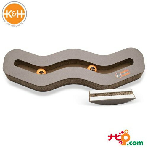 【在庫限り終了】K&H Track n' Roll Cardboard Toy KH2201 爪とぎ つめとぎ 猫 ペット 猫用品 ペットグッズ リサイクル 段ボール スクラッチャー キャットニップ ねこ ネコ