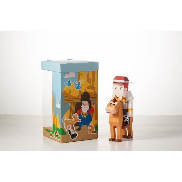 ペーパートイToyStoryjessieトイストーリージェシーMOMOT990013ペーパークラフト