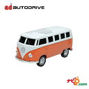 車型Bluetoothワイヤレススピーカー フォルクスワーゲン　バス　タイプ1　オレンジ VW Bus Type1 Orange Autodrive(オートドライブ) 659551