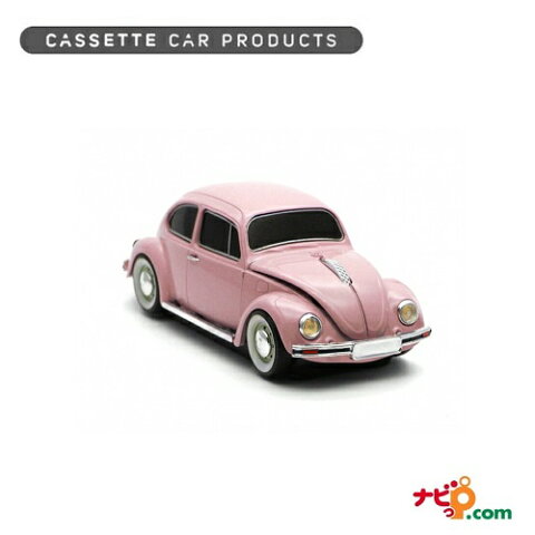 車型無線マウス フォルクスワーゲン ビートル タイプ1 (ピンク) Volkswagen Beetle T1 Classic Beetle Wireless Mouse Cassette Car Products 657359