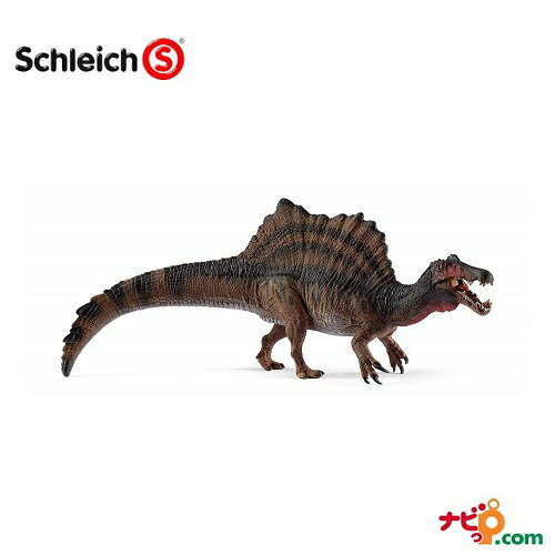 恐竜フィギュア　Schleich シュライヒ スピノサウルス（ブラウン） 15009のサムネイル