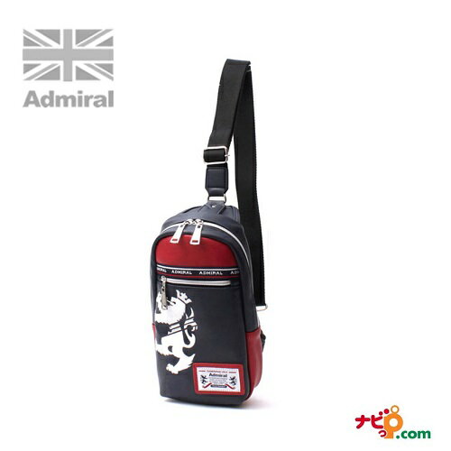 Admiral アドミラル ボディバッグ ADGA-01-TL トリコロール メンズ バッグ ショルダーバッグ
