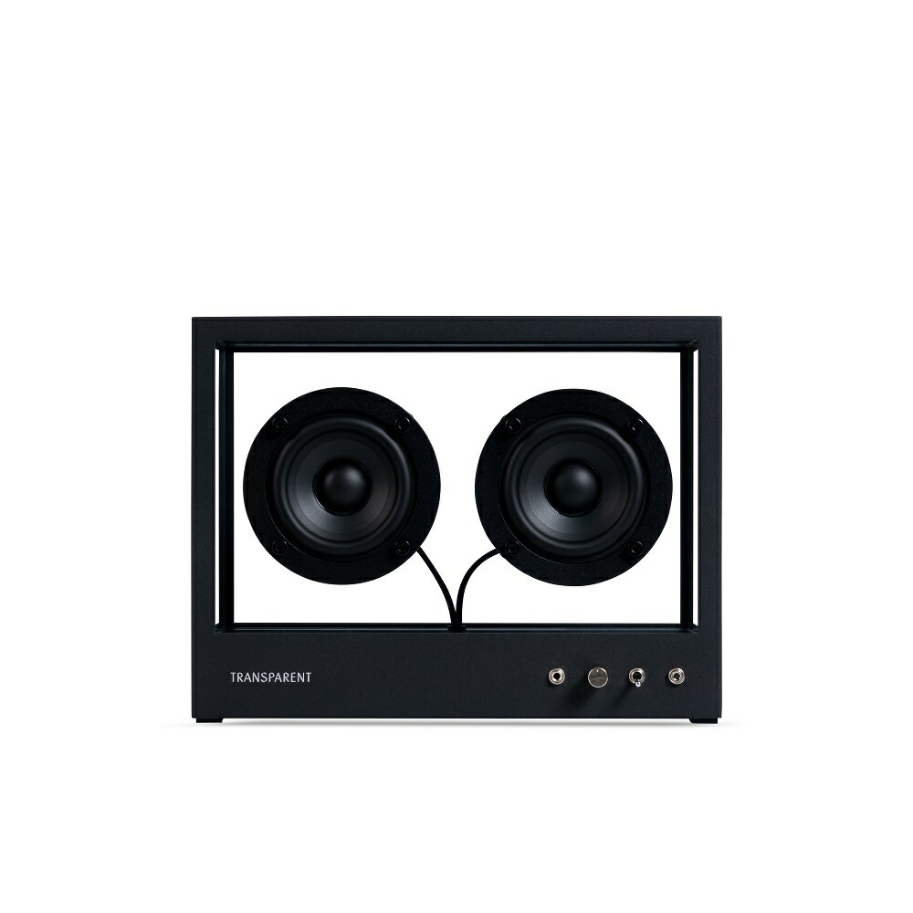 Small Small Transparent Speaker スウェーデン サスティナブル Black Tps 04 スモール トランスペアレント スピーカー ブラック Bluetoothスピーカー 高音質 ワイヤレススピーカー サスティナブル おしゃれ スウェーデン 北欧 インテリア デザイン ナビッピオンライン 店