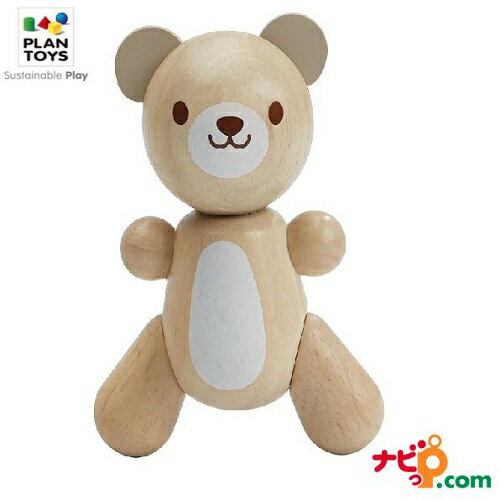 Rakuten - プラントイ PLANTOYS リトルテディ 5269 木のおもちゃ 知育玩具 赤ちゃん 人形 ぬいぐるみ 出産 くま テディベア ギフト 木製玩具 木製