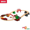 ブリオ BRIO 木のおもちゃ アニマルファームセット 33984 レール 汽車 乗り物 機関車 知育玩具 木製玩具 おもちゃ 玩具 プレゼント ギフト セット
