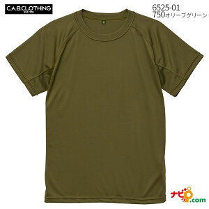 キャブ クールナイス 半袖 Tシャツ 2枚組 6525-01オリーブグリーン J.S.D.F. 自衛隊衣料 750 COOL NICE 吸水 速乾 メッシュ 夏 作業 隊員 演習 olive green #5f651e C.A.B. CLOTHING リュック ダブルステッチ 気化熱 冷却 涼しい すぐ乾く パジャマ サバゲー ミリタリー