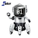 イーケイジャパン エレキット ロボット工作 プログラミング・フォロ for CHROME MR-9122 エレキット ELEKIT ロボット プログラミング 工作キット 自由研究 プラモデル プログラミング教材 プレゼント 小学生 中学生 女の子 男の子 入門 初心者 簡単