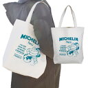 ミシュラン トートバッグ アース 233784 Michelin Totebag Earth キャンバストート ミシュランマン エコバッグ 大きめ