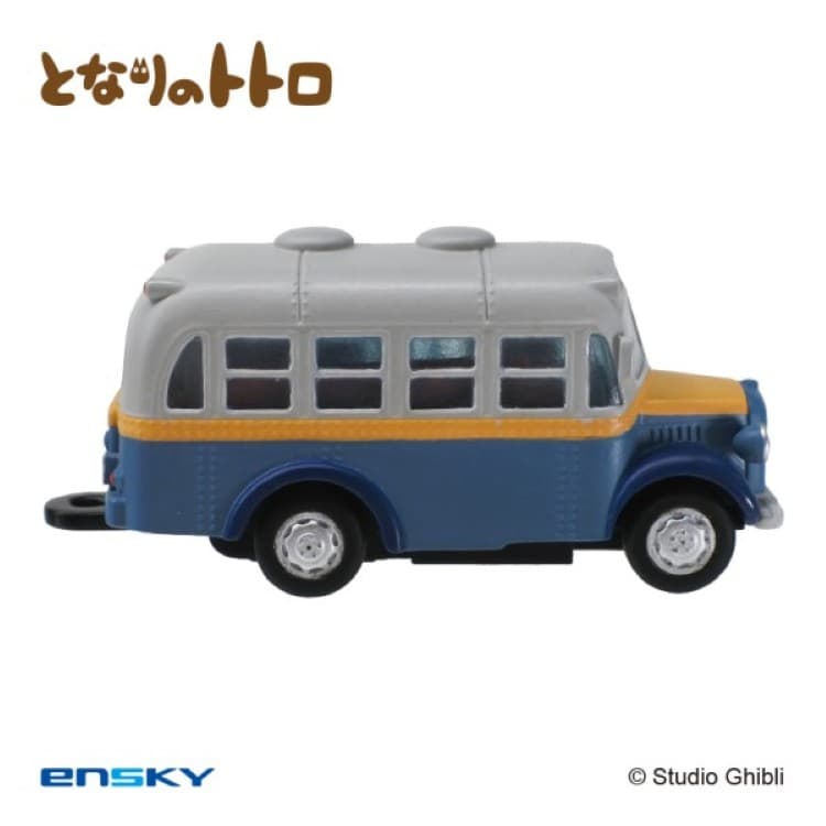 エンスカイ　となりのトトロ プルバックキーホルダー ボンネットバス PBK-02 3