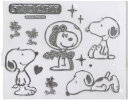 SNOOPY スヌーピー フレンズ エンブレムステッカー 　シール　ラージサイズ 【送料無料】