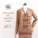 【SALE】【RRL by Ralph Lauren】 ラルフローレン DOUBLE RL ダブルアールエル メリノウールニット カーディガンセーター