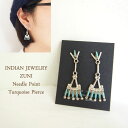 CfBA WG[Yj j[h|Cg^[RCY sAXINDIAN JEWELRY ZUNI Earrings[։