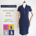 SALE ラルフローレン レディース 半袖 5ボタン ポロワンピースRalph Lauren Solid Polo Shirts Dresses