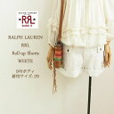 ラルフローレン ダブルアールエル レディース ヘリンボーン　ロールアップ　ショートパンツ/ホワイトRRL by Ralph Lauren Shorts