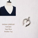 インディアン ジュエリー ナバホ スカッシュ ナジャ シルバー ペンダント トップINDIAN JEWELRY NAVAJO Pendant Haedメール便可