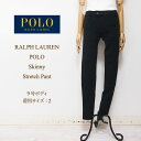 ラルフローレン ポロ レディース スキニー ストレッチ パンツ/ブラックPOLO by Ralph Lauren Pant