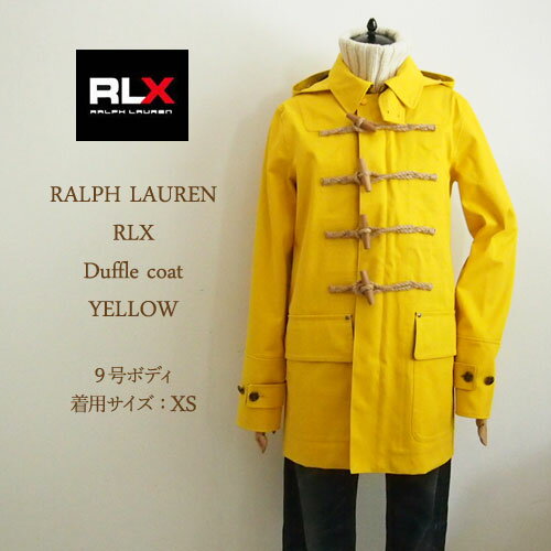 ラルフローレン アールエルエックス レディース レイン ダッフルコート/イエローRLX by Ralph Lauren Coat