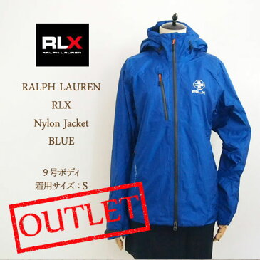 OUTLET SALE　ラルフローレン アールエルエックス レディース ナイロン ジャケット パーカー/ブルーRLX by Ralph Lauren Parka