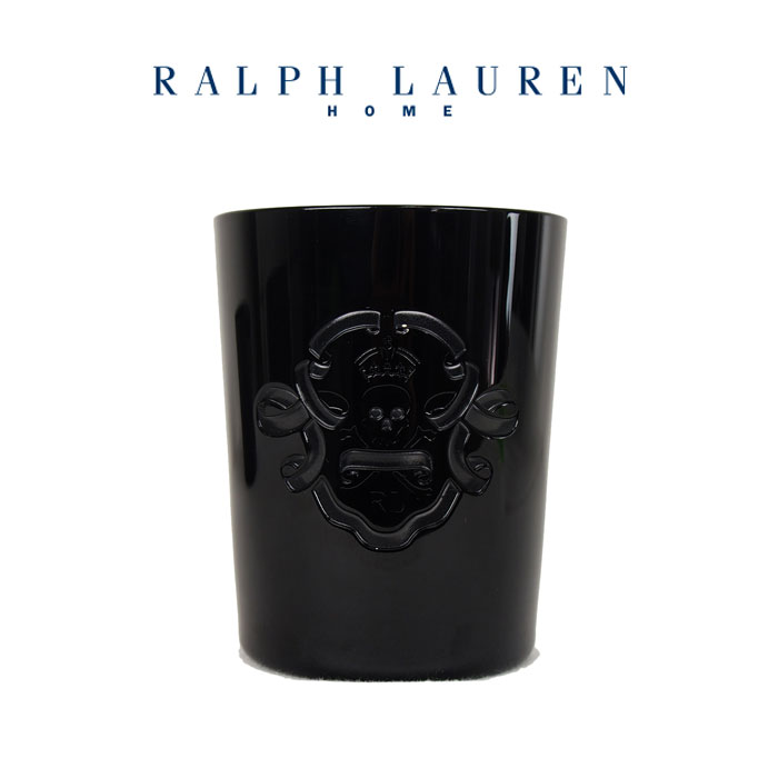 ラルフローレン スカルデザイン オールドファッション グラス 食器/1個/ブラックRalph Lauren Ayers Skull Xbone DOF Set Old Fash