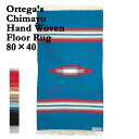 オルテガ チマヨ ハンドウーブン ラグ マット/80×40ORTEGA 039 S CHIMAYO HANDWOVEN RAG MAT