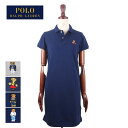 ラルフローレン ラルフローレン ポロ レディース ポロベアー　メッシュミニ　ポロワンピース/ネイビー/グレーPOLO by Ralph Lauren