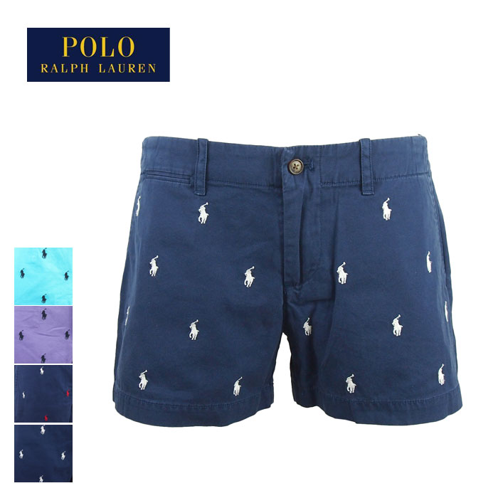 ե ݥ ޥ ݥˡɽ 硼ȥѥPOLO Ralph Lauren Multi Pony Shorts