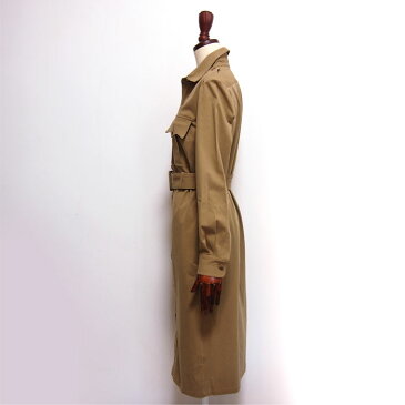 ラルフローレン コレクション パープルレーベル レディース ベルト付き シャツ ワンピース/ベージュカーキRalph Lauren Purple Label Dress