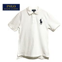 ラルフローレン ポロ ボーイズ ビッグポニー ポロシャツ/ホワイトPOLO Ralph Laurenメール便可