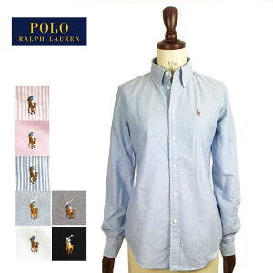 【メール便送料無料】 ラルフローレン レディース カスタムフィット オックスフォード ボタンダウン シャツ Ralph Lauren Oxford Shirts Custom Fit