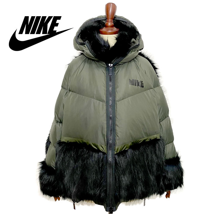 ナイキ ダウン レディース ナイキラボ × サカイ レディース　ダウンジャケット　NIKELAB × sacai W NRG Rh PARKA 　CT3267-355