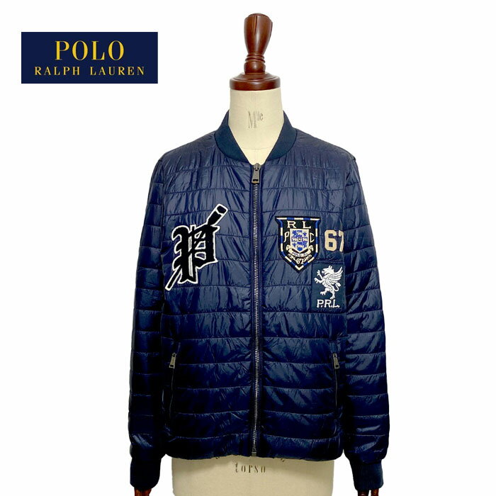 ラルフローレン ポロ レディース ワッペン レタード 中綿 キルティングジャケットPOLO Ralph Lauren Quilted Jacket