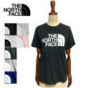 ノースフェイス レディース ショートスリーブ ハーフドームロゴ Tシャツ クルーネック The North Face Women 039 s Short Sleeve Half Dome T-Shirt