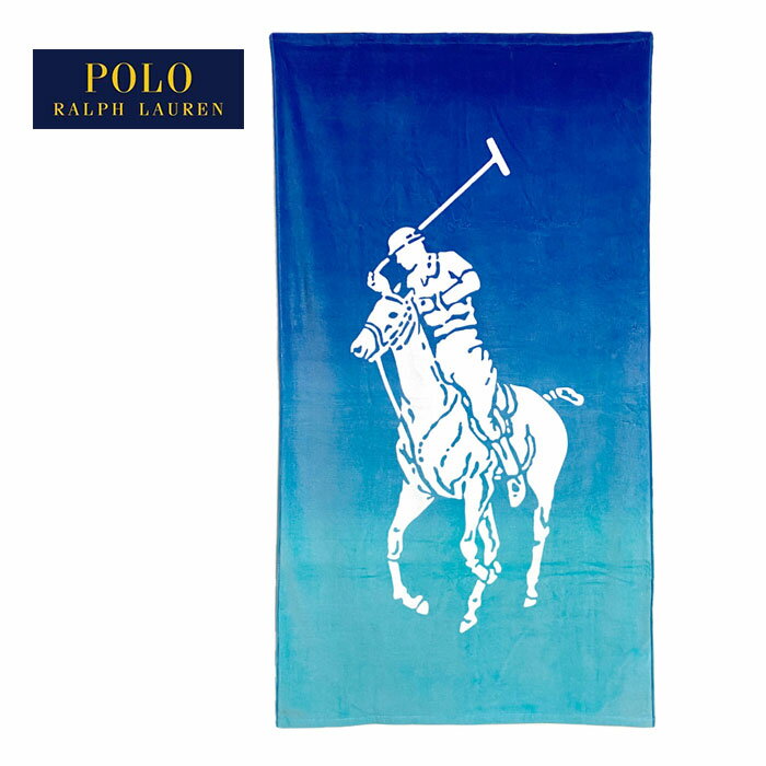 ラルフローレン タオル ポロ　ラルフローレン　グラデーション ビッグポニー ビーチタオル/89×168cmPOLO Ralph Lauren BIGPONY Beach Towel