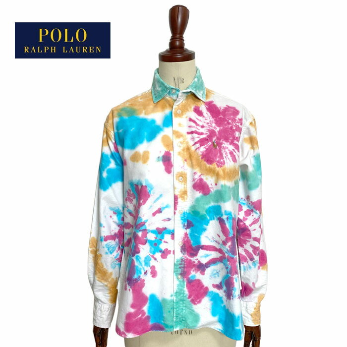 ポロ ラルフローレン レディース タイダイ コットン シャツPOLO Ralph Lauren Ti