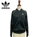 アディダス レディース 3ストライプ トラックトップ ジャケット パーカー GD2374/ブラック adidas womens SST TRACKTOP PB/GD2374
