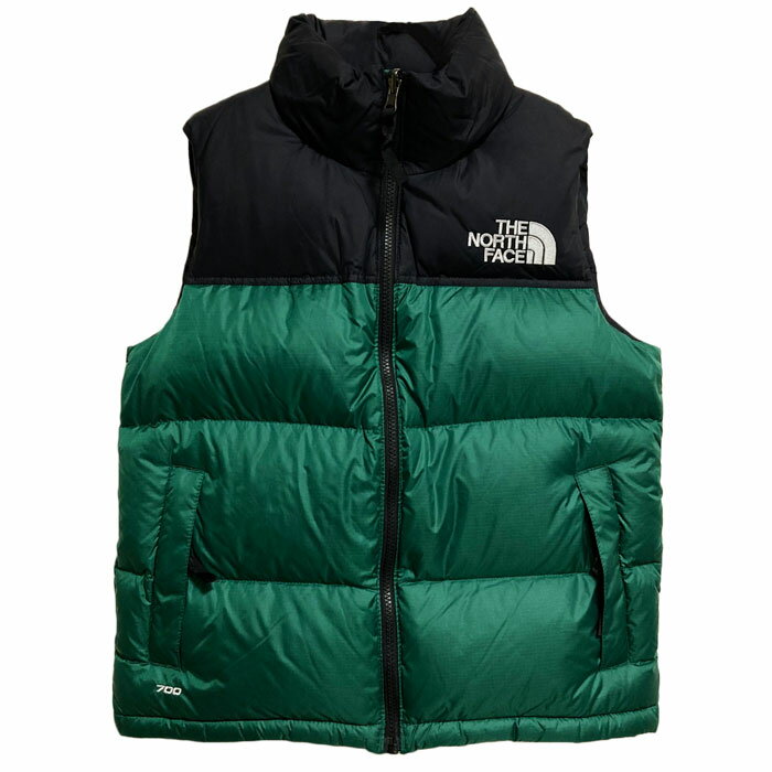 ノースフェイス レディース 1996 レトロ ヌプシ ダウンベスト/グリーンTHE NORTH FACE 1996 RETRO NUPTSE/GREEN