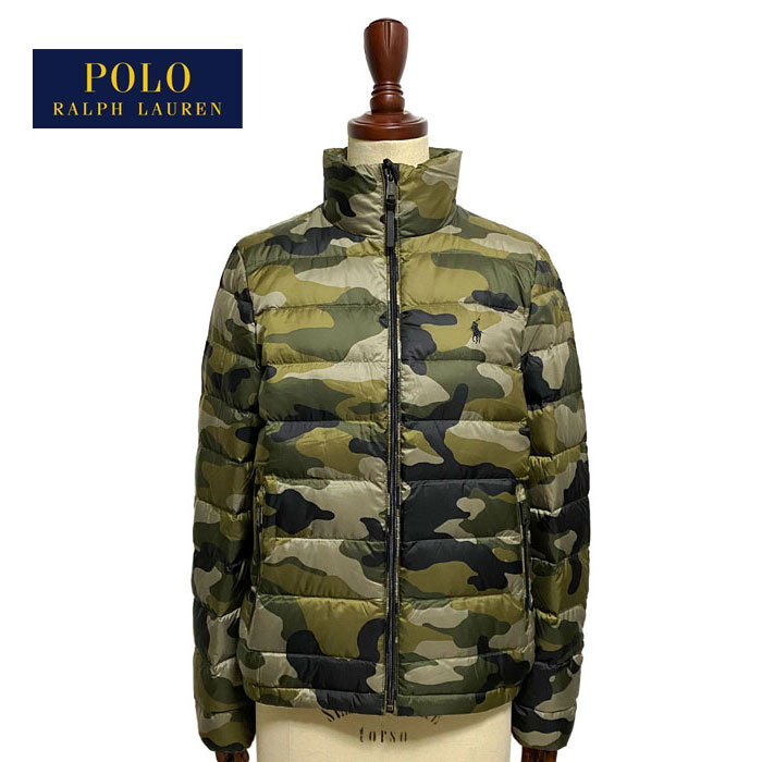 ポロ ラルフローレン レディース パッカブル ダウンジャケットCAMOPOLO RALPH LAUREN Packable Down Jacket