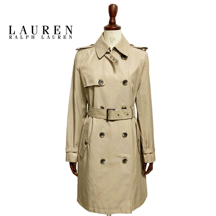 ラルフローレン ラルフローレン ローレン レディース トレンチコート/ベージュLAUREN by Ralph Lauren Trench Coat