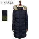 ラルフローレン コート レディース 15%ローレン ラルフローレン レディース ファー　フード付き ダウン　コート ジャケットLAUREN Ralph Lauren Qulted Down Parka