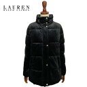 ラルフローレン コート レディース ローレン ラルフローレン レディース ビルトインフード ベロアキルテッドジャケット アウターLAUREN Ralph Lauren Velvet Puffer Coat