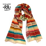 ե ֥륢륨 RRL 饰ץ åȥ ȡRalph Lauren DOUBLR RL RUG Print Stole